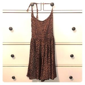Cheetah print dress - American Apparel